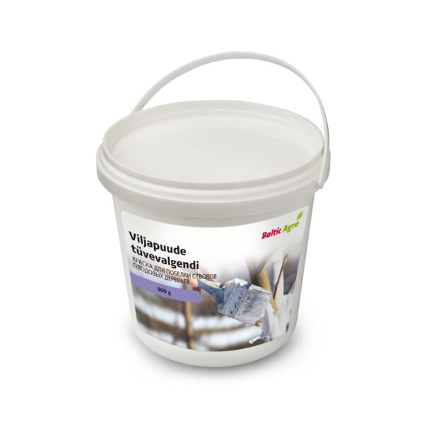 Краска для побелки стволов плодовых деревьев 500 гр