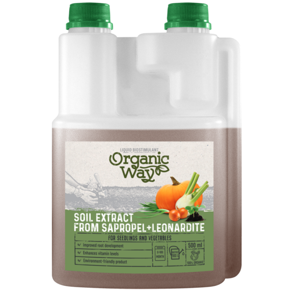 Биостимулятор органический на основе сапропеля+леонардита 500 мл