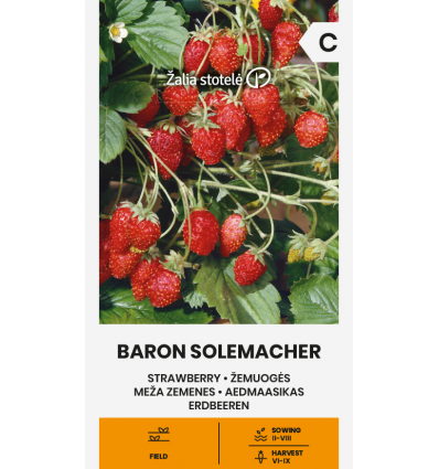 Fragaria vesca "Baron Solemacher" 0,1 г