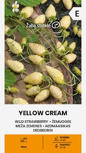 Fragaria vesca "Yellow Cream" 0,1 г