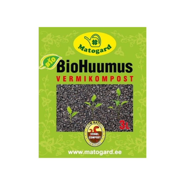 Вермикомпост 3 л Matogard