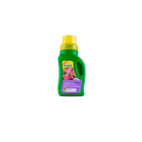 Для рододендронов, азалий и гортензий жидкое удобрение 250 мл