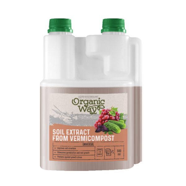 Экстракт почвы из вермикомпоста 500 мл Organic Way