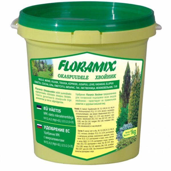 Floramix для хвойных 1 кг в гранулах