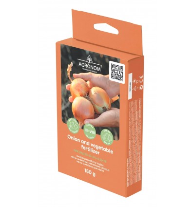 Быстрорастворимое удобрения для лука и овощей 150 г