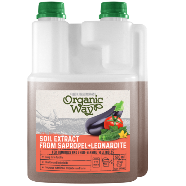 Биостимулятор органический на основе сапропеля+леонардита 500 мл
