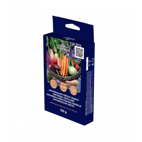 Водорастворимое удобрение для овощных культур 150 г