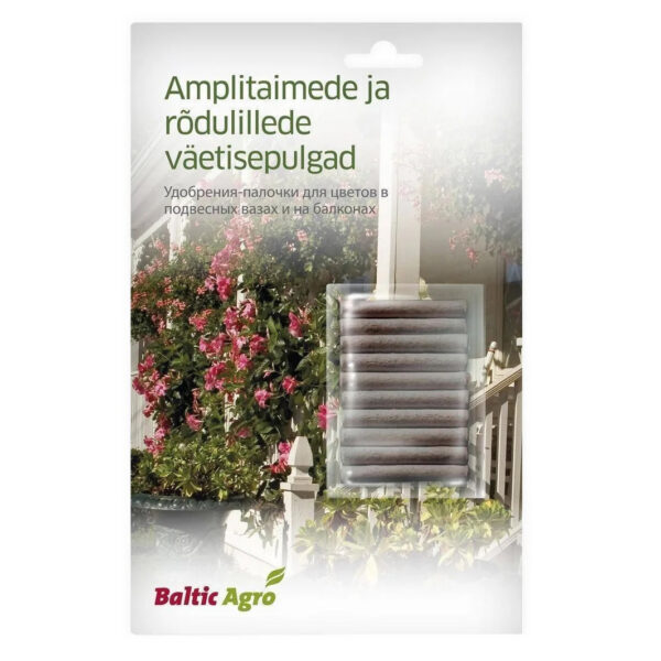 Удобрения-палочки для ампельных и балконных цветов 35 г Baltic Agro