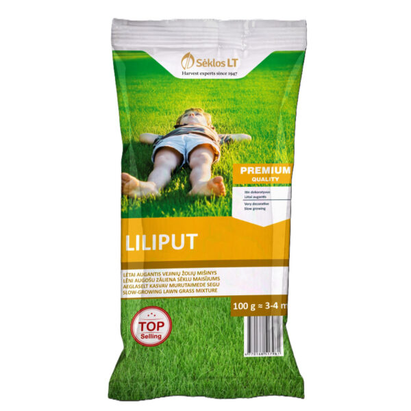 Медленнорастущая газонная смесь «Liliput» 100 г