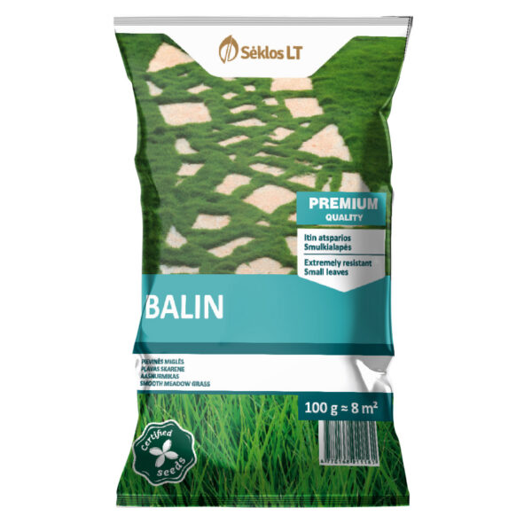 Газонная трава мятлика лугового 'Balin' 100 г
